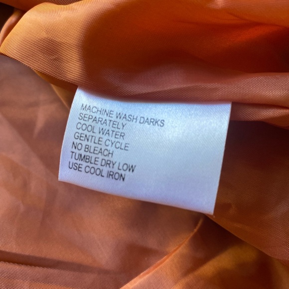 Jamie Sadock Orange Black Zip Up Jacker Women’s Medium Golf Activewear - Picture 8 of 8